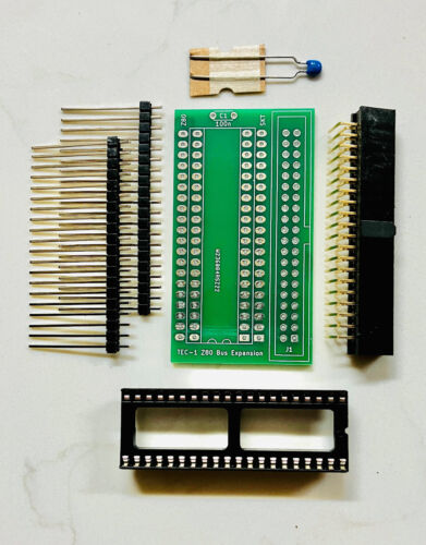 TEC-1 Z80Bus Adapter Kit with 40pin Ribbon (to X4)