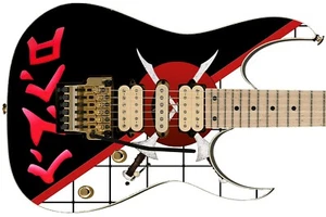 Guitar Skin Axe Wrap Re-skin Ratt Swords Crossing Hard 80's Rock Band Act 375 - Picture 1 of 9