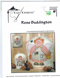 Rose Buddington Counted Cross Stitch Leaflet Calico Crossroads - Picture 1 of 1