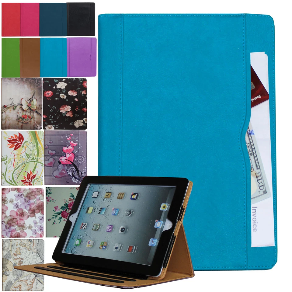 Pocket Smart Case Cover Stand Magnetic Leather for New Old Apple iPad 10.5 9.7 - Image 1 of 1