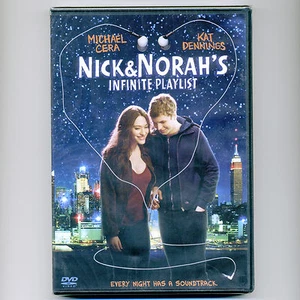 Nick & Norah's Infinite Playlist 2008 PG-13 movie DVD Michael Cera, Kat Dennings - Picture 1 of 2