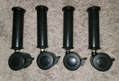 Tempur-Pedic Ergo M10 Sleep Number 9" Adjustable Bed Legs 4 Pcs w/Locking Caster - Image 1 of 4