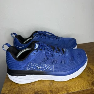 Hoka One One Bondi 6 Running Shoes Men’s Size 13 Blue - Picture 1 of 8