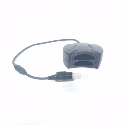 Microsoft XBOX Original 4gamers Wireless Controller Reciever Dongle RF Black OG - Image 1 of 2