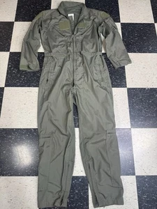 Military Flight Suit Flyer's Summer Coveralls Fire Resistant Size 42 Reg - Picture 1 of 11