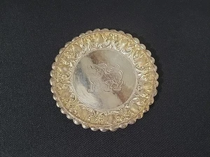 Antike Ceylon Silber Schale "SS" Mark Singhalesischer Löwe Repoussé Kandy Arbeit um 1940 - Bild 1 von 14