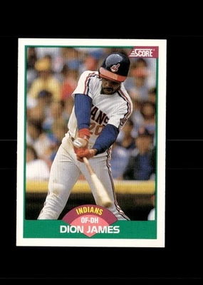 1989 Score Rookie & Traded - Dion James #51T - Image 1 of 2