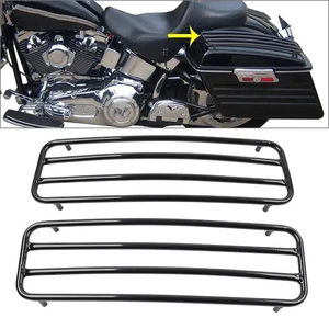 Obere Schienen Hartschalen-Satteltaschen für Harley Touring Road King 1993-2013 - Bild 1 von 13