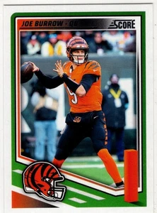 2025 Panini Score Football Joe Burrow No. 284 Cincinnati Bengals - Bild 1 von 2