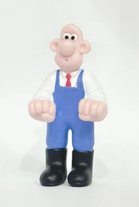 Wallace & Gromit Wallace Figure Toy 1989 W&G Ltd Vintage Collectible 2.5” Rare - Picture 1 of 10