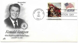 1981 RONALD REAGAN INAUGURATION DAY COVER FIRST DAY OF ISSUE - Bild 1 von 1