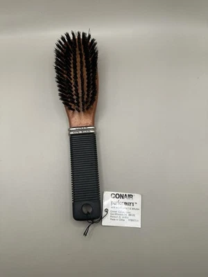 Conair Performers 野猪鬃毛发刷 适用于中等纹理头发 — 第 1/4 张图片