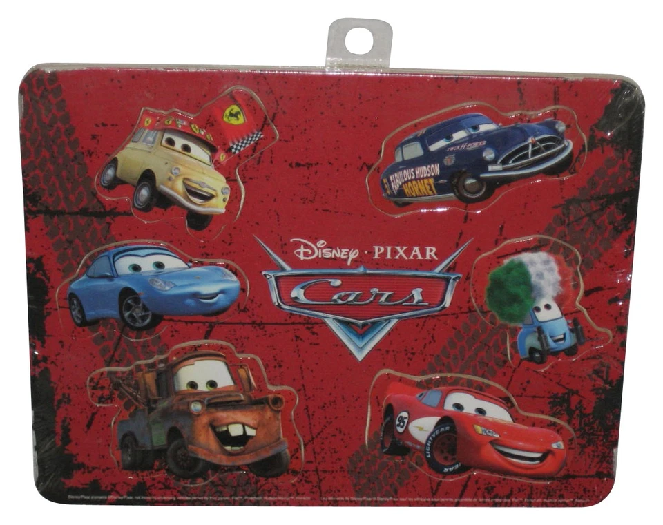 Pack Di Magneti Dei Personaggi Di Disney Pixar Cars 6 Pezzi - Immagine 1 di 1