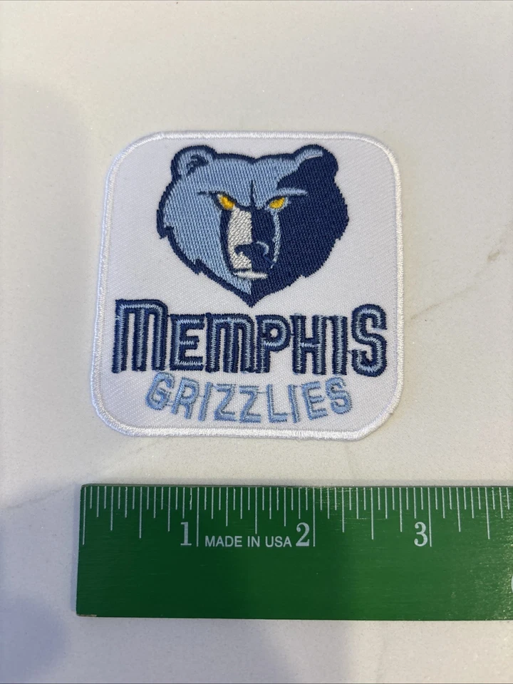 NEW NBA BASKETBALL MEMPHIS GRIZZLIES EMBROIDERED IRON ON PATCH