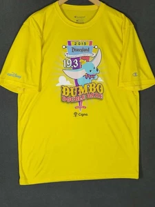 Disneyland Dumbo Double Dare Run Disney Champion Shirt 2015 Yellow (Medium) #4 - Picture 1 of 8