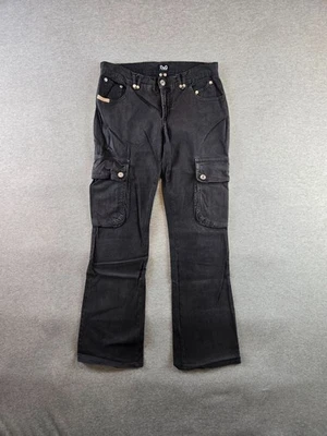 Pantalones de mezclilla elásticos DOLCE & GABBANA para hombre talla 42/28x31 negros con bolsillo cargo Foto 1 de 4