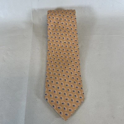 Ermenegildo Zegna 100% Peach Silk Neck Tie 3 5/8"'X 57" Inches - Image 1 of 4