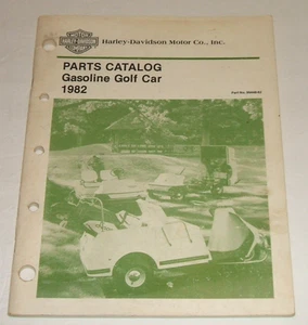 Harley Golf Cart Parts Manual 1982 Gas D3 Dx4 Car Gasoline Catalog - Bild 1 von 5