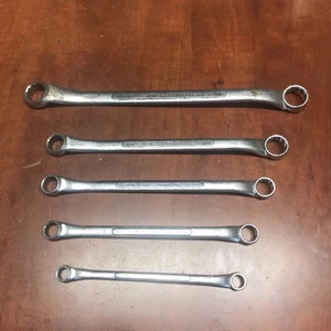 SK Tool USA S-K SAE 5 Pcs Offset Double Box End Wrench Set Forged Alloy B-Series - Bild 1 von 11