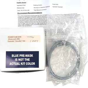 Eagle Enterprises Javelin Vinyl Graphic, 3M Charcoal :: 2010-2015 Camaro - Picture 1 of 2