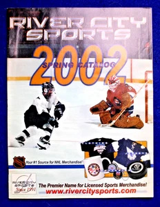 RIVER CITY SPORTS SPRING CATALOG 2002 Hockey NHL Soccer Football College Pro - Bild 1 von 5