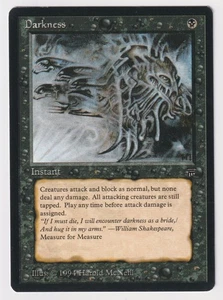 Darkness Proof MP Legends Artist Harold McNeill 1994 WOTC MTG Magic AP Vintage! - Picture 1 of 2