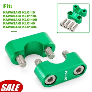 For KAWASAKI KLX 650/R 450R 300/R/SM 250/SF Upper Handle Bar Clamp 1-3/8" Holder - Picture 1 of 10