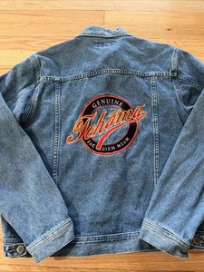 Vtg Limited Edition Tehama Clint Eastwood Jean Jacket Fac Diem Meam Make My Day - Picture 1 of 14