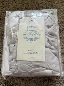 Simply Shabby Chic - Rachel Ashwell - Twin-Bettrock mit Rüschen in Grau - Bild 1 von 2