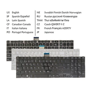 Keyboard for Toshiba Satellite C850 C850D C855 C855D C870 C870D C875 C875D L850D - Picture 1 of 20