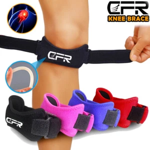 Knee Brace Patella Support Stabilizer Tendon Straps Band Pain Sport Gym Running - Picture 1 of 14