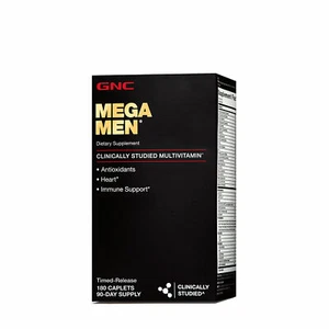 GNC Mega MEN Multivitamin für Männer 180 Kapseln Antioxidans Herzgesundheit EXP 08/25 - Bild 1 von 4