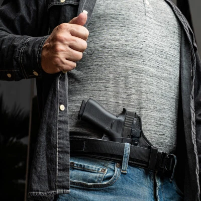 Galco QTC822B QuickTuk Cloud Negro Kydex/Cuero IWB se adapta a Sig M18, P320C 9/40 Derecha Foto 1 de 4