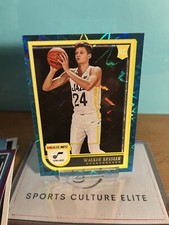 Walker Kessler 2022-23 Panini Hoops TEAL EXPLOSION PARALLEL Rookie Card (no.252)