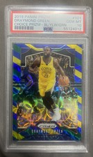 2019-20 Panini Prizm #101 Draymond Green Choice Blue Yellow Green BYG SSP