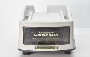 Nintendo Super Famicom Console Station Rack Box Case Used Japan Free Shipping - Bild 1 von 8