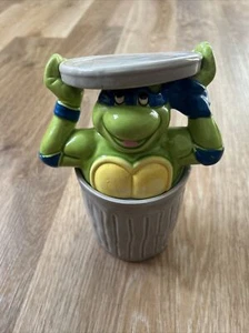 Tarro/olla de cerámica vintage 1990 Harry James Teenage Mutant Ninja Turtles - TMNT - Imagen 1 de 12