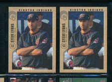 Lot (2) 2005 Grandstand #44 Steve Lyons Kinston Indians (BY28) SWSW6