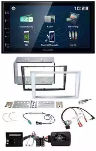 Kenwood 2DIN Bluetooth Lenkrad USB DAB Autoradio für Opel Zafira Astra H Corsa D - Bild 1 von 11