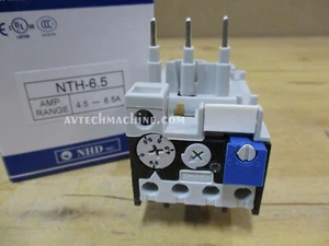 NTH-6.5 3PE NHD Thermal Overload 3 Pole 4.5 - 6.5 Amp - Picture 1 of 2