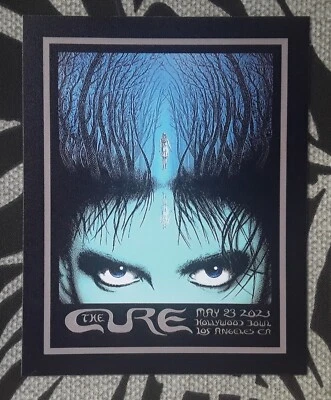 The Cure Live ☆  Promo Magnet Los Angeles Hollywood Bowl MAY 23 2023  - Image 1 of 3