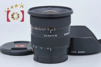 Excellent!! Sony DT 11-18mm f/4.5-5.6 SAL1118 Sony A Mount Lens - Image 1 of 4