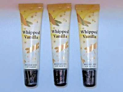 Bath & Body Works Lip Gloss Whipped Vanilla 0.47 Fl oz. Pack of 3 - Image 1 of 3