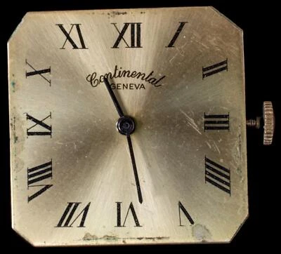 GENEVA 17 Jewel Movement Tornay Watch Co Gold Dial Black Roman Numrals - Image 1 of 3