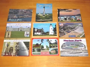 Lot 9 Postkarten Virginia, Norfolk VMI Leuchttürme Yorktown etc. VA - Postkarte - Bild 1 von 12
