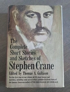 1963 The Complete Short Stories And Sketches Of Stephen Crane Book Hardcover DJ - Foto 1 di 11