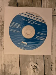 Dell Microsoft Windows XP Professional SP3 Reinstallation CD - Picture 1 of 1
