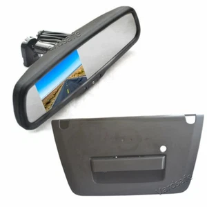  Reversing Camera & Rear View Mirror Monitor for Nissan Frontier - Picture 1 of 8