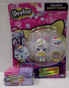 Moose Toys Shopkins Shoppet Bunny Bow Exclusive Figure Wild Style Rainbow Tribe - Picture 1 of 19