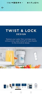 MWF Refrigerator Water Filter | Certified to Reduce Lead, Sulfur, and 50+ Other - Image 1 of 4